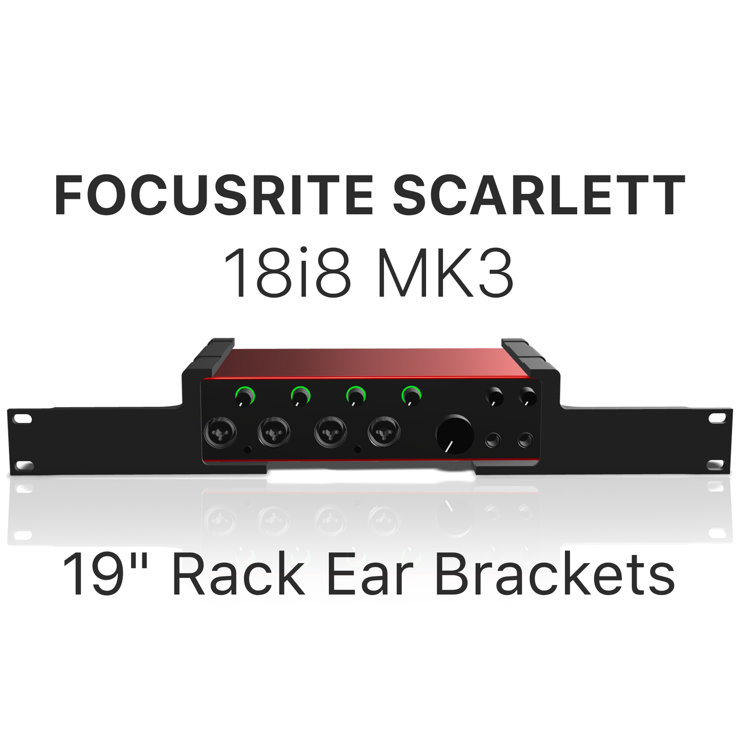 Focusrite 18i8 Gen 3 Rackmount Bracket Kit