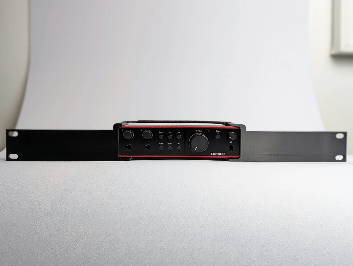 Focusrite Rack Mount Interface Focusrite 2i2 Gen 4 Rackmount Bracket Kit – Altair Playback