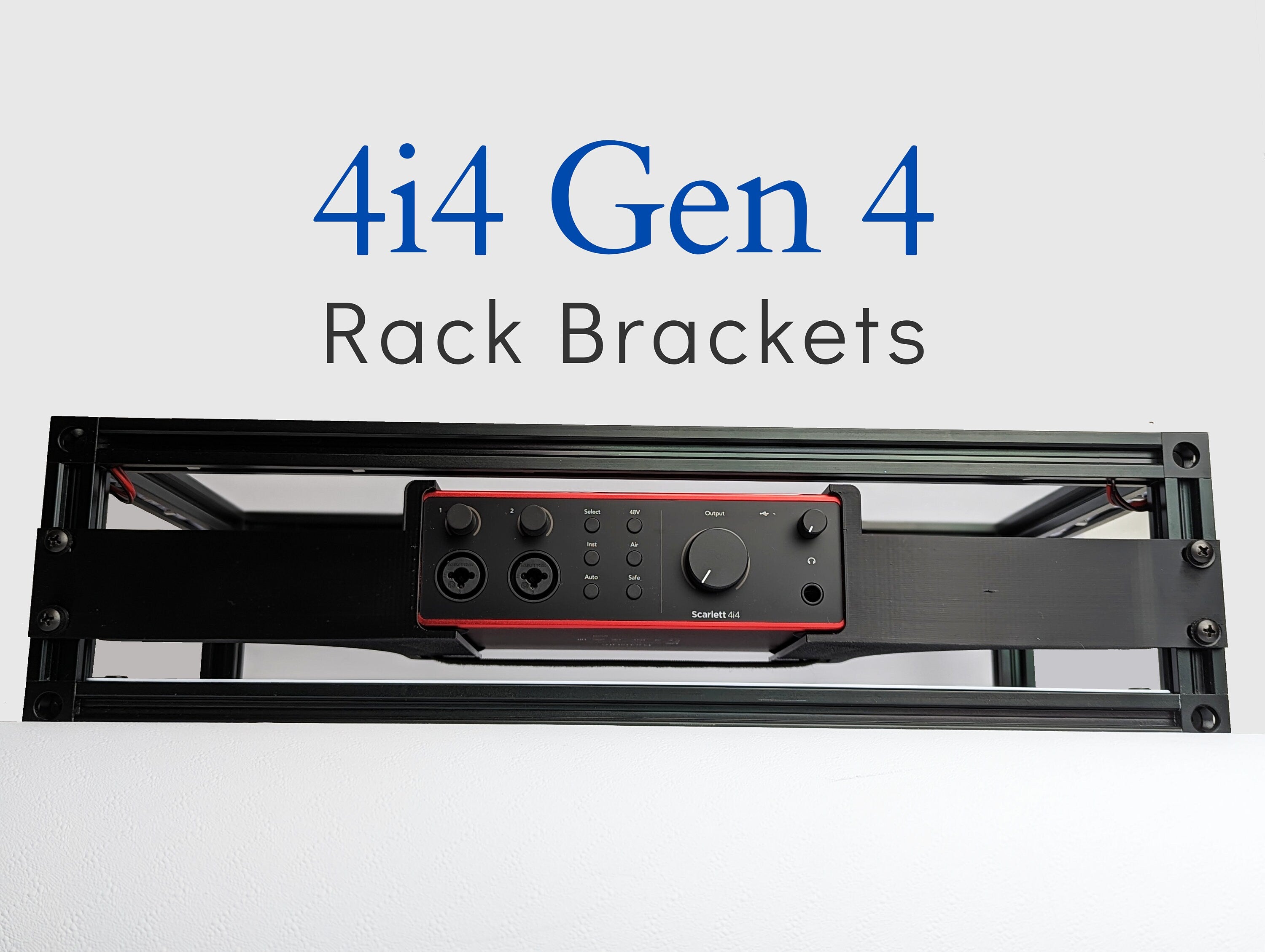 Focusrite Rack Mount Interface Focusrite 4i4 Gen 4 Rackmount Bracket Kit – Altair Playback