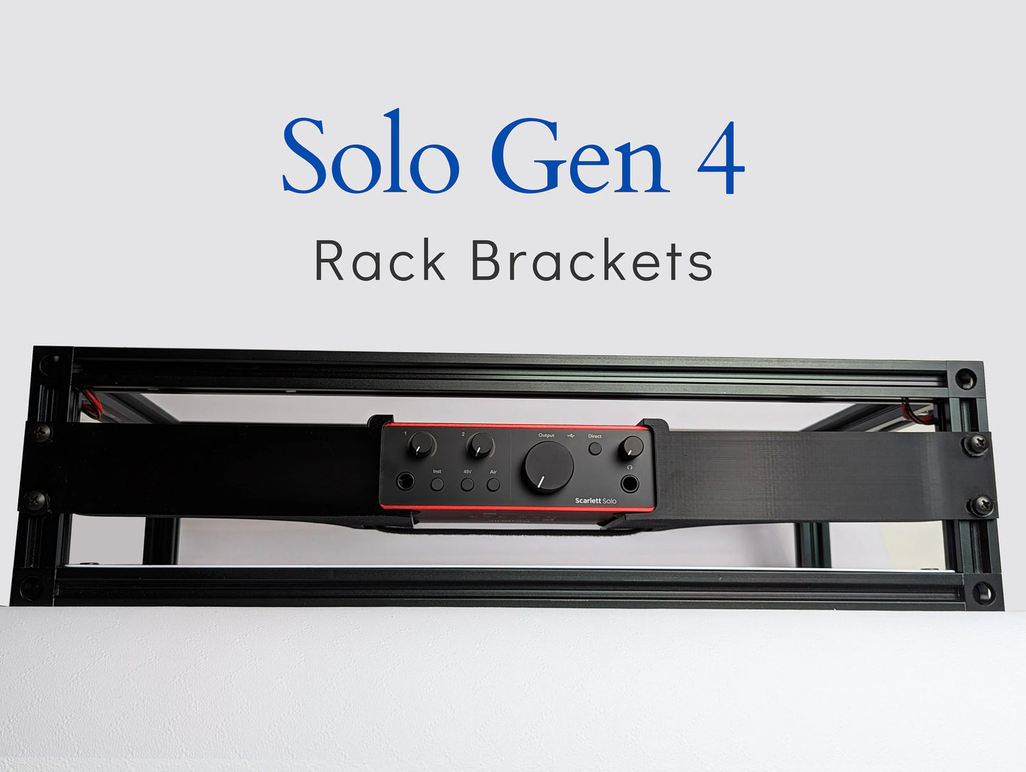 Focusrite Solo Gen 4 Rackmount Bracket Kit