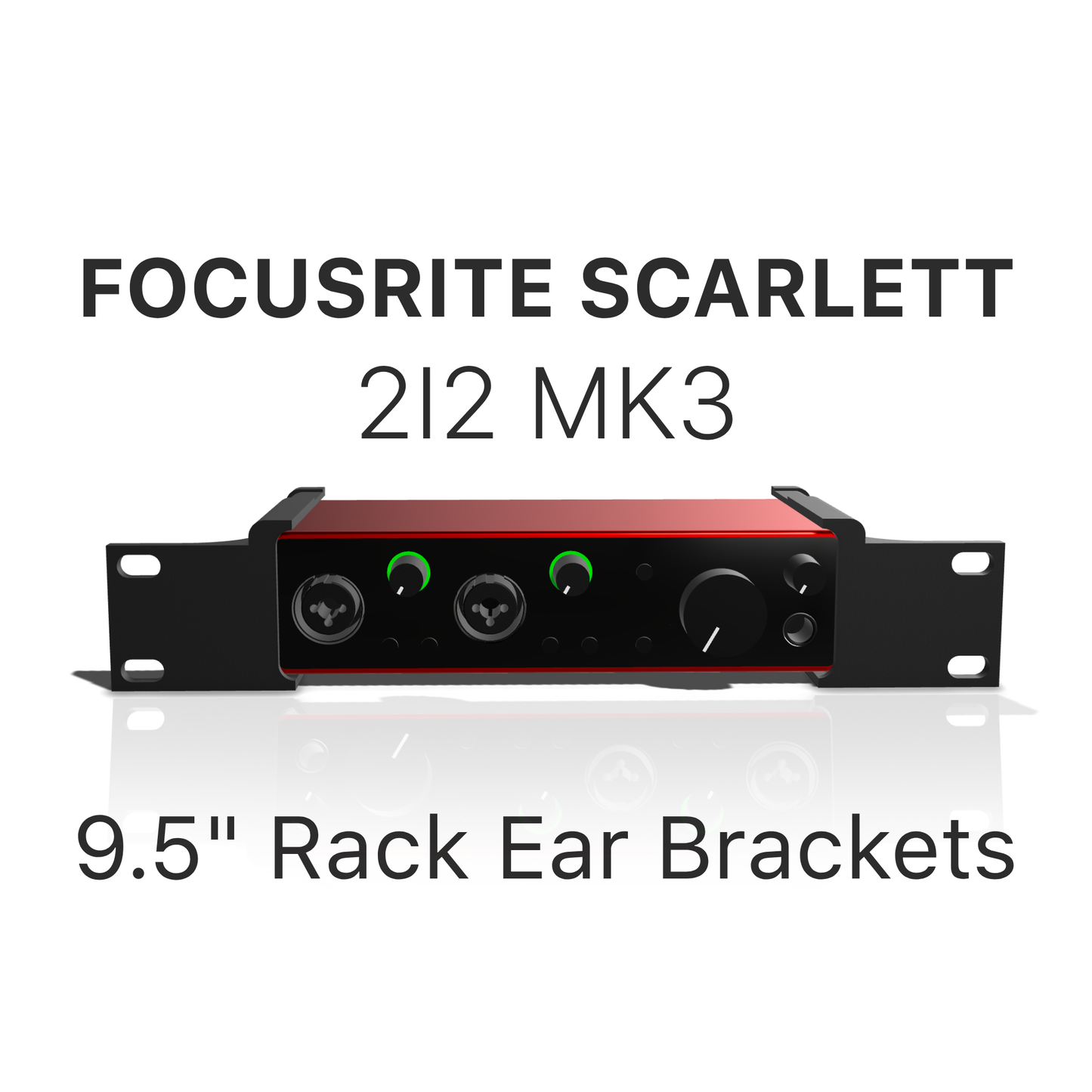 Focusrite 2i2 Gen 3 Rackmount Bracket Kit