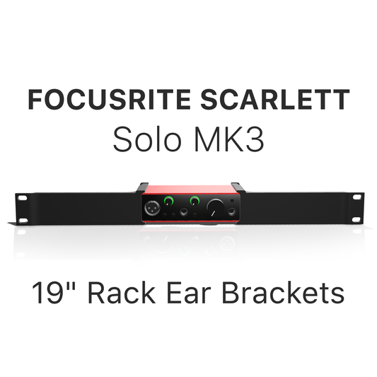 Focusrite Solo Gen 3 Rackmount Bracket Kit